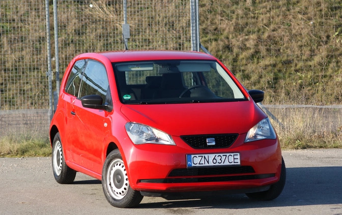 Seat Mii cena 22500 przebieg: 170000, rok produkcji 2016 z Żnin małe 137